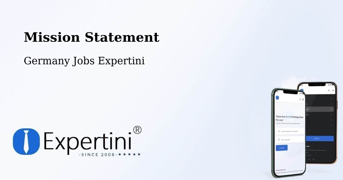 Corporate Mission – Kirchberg - Germany Jobs Expertini