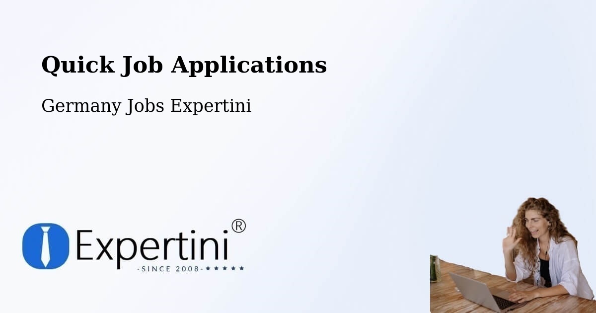 Quick Apply Feature – Kirchberg - Germany Jobs Expertini